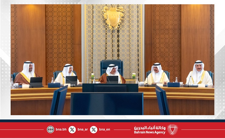 سمو ولي العهد رئيس مجلس الوزراء يترأس الاجتماع الاعتيادي الأسبوعي لمجلس الوزراء