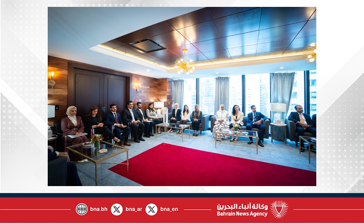 وزير الخارجية يلتقي أعضاء الوفد الدبلوماسي المشارك في فريق مملكة البحرين للعضوية غير الدائمة في مجلس الأمن الدولي