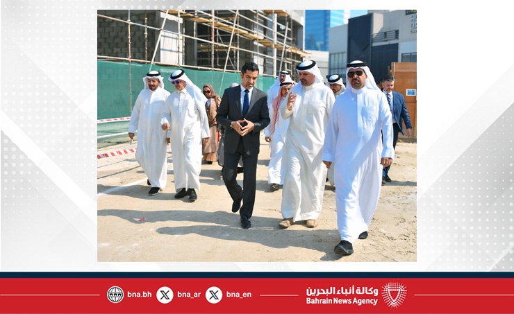 وزير البلديات والزراعة يتفقد مشروع سيف داون تاون ويؤكد أهميته في التنمية الحضرية