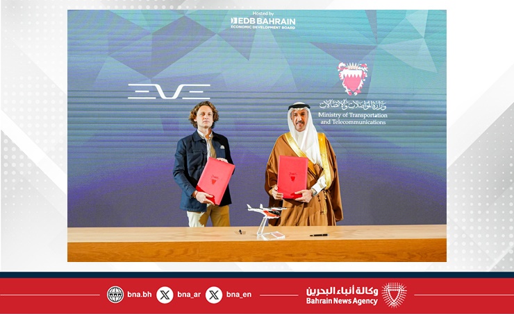 خلال منتدى بوابة الخليج 2025.. توقيع مذكرة تفاهم بين وزارة المواصلات والاتصالات وشركة إيف موبيليتي لتعزيز حلول التنقل الجوي المستدام
