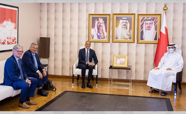 Information Minister receives Aladdin Project delegation