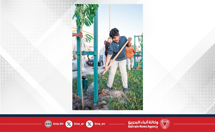 بلدية المنطقة الشمالية تواصل فعاليات أسبوع الشجرة في ممشى مدينة حمد 1209
