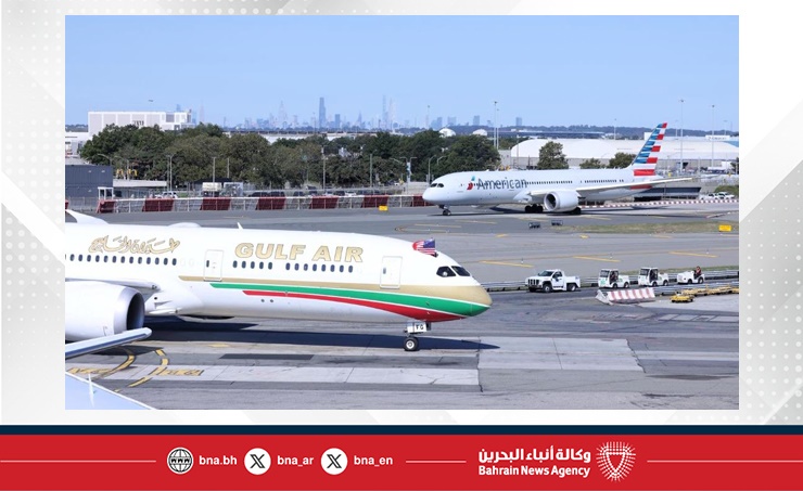 طيران الخليج تحتفل بإعادة إطلاق رحلاتها المباشرة إلى نيويورك