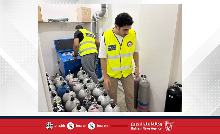 وزارة الداخلية: خفر السواحل ينفذ حملة تفتيشية مشتركة على محلات الغوص
