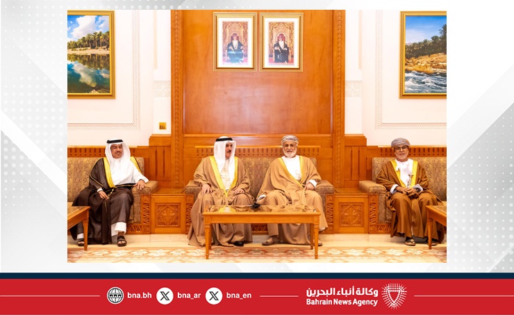 في إطار الزيارة النيابية لسلطنة عمان ... رئيس مجلس النواب يلتقي برئيس مجلس الدولة العماني