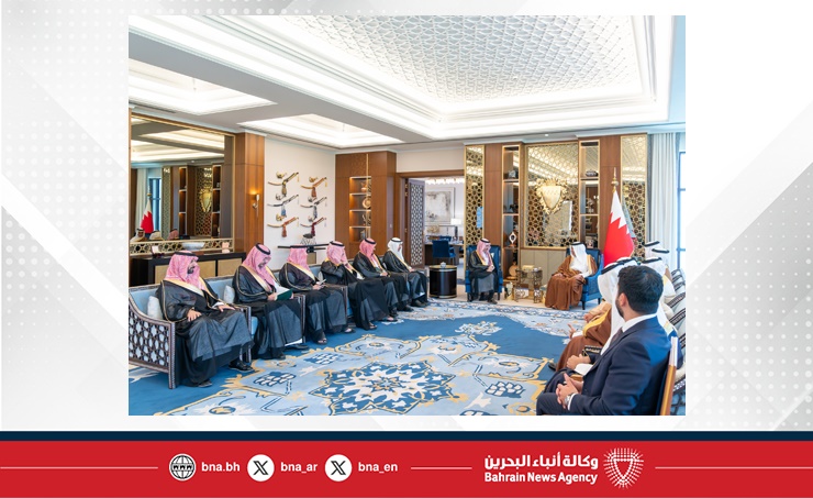 سمو ولي العهد رئيس مجلس الوزراء: العلاقات البحرينية السعودية تستند إلى أسسٍ راسخة من الأخوّة والتكامل وترتكز على إرثٍ عريقٍ من التلاحم والترابط