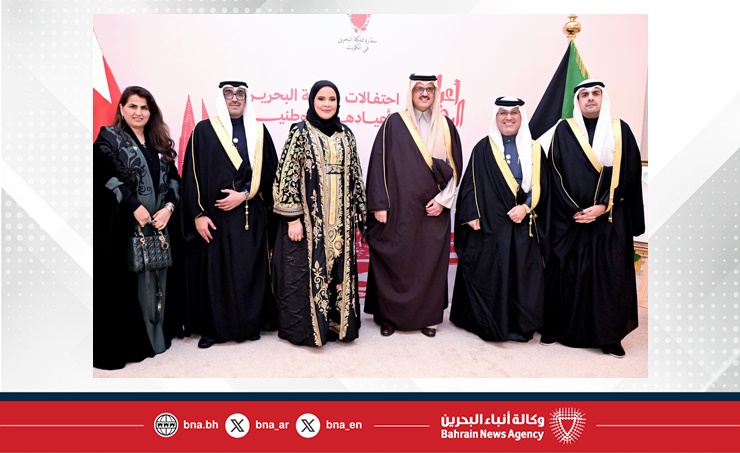 سفارة مملكة البحرين لدى دولة الكويت تقيم حفل استقبال بمناسبة احتفال المملكة بأعيادها الوطنية