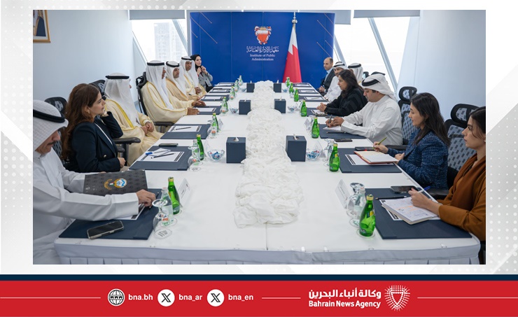 المدير العام لمعهد الإدارة العامة تستقبل رئيس ديوان الخدمة المدنية بدولة الكويت