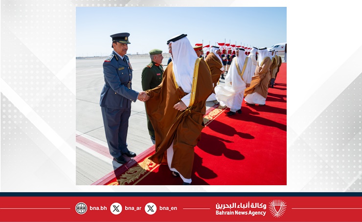 سمو ولي العهد رئيس مجلس الوزراء يعود إلى أرض الوطن قادما من دولة قطر بعد زيارة أخوية