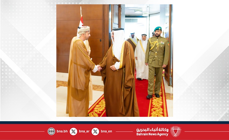 سمو ولي العهد رئيس مجلس الوزراء يعود إلى أرض الوطن قادما من سلطنة عمان بعد زيارة أخوية