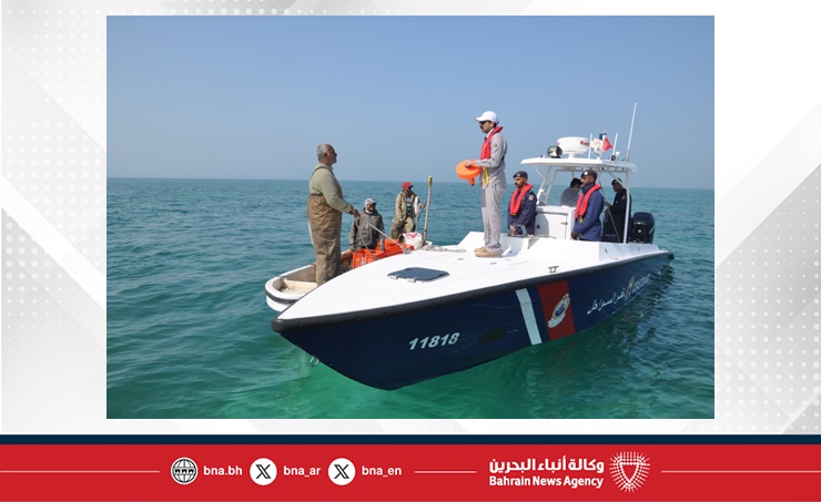 خفر السواحل تنفذ حملة توعوية بحرية بالتعاون مع بابكو إنرجيز ضمن مشروع المسح البحري ثلاثي الأبعاد