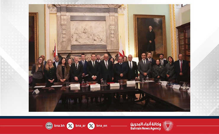 وزير الخارجية يترأس وفد مملكة البحرين في الحوار الاستراتيجي الثاني بين مملكة البحرين والمملكة المتحدة