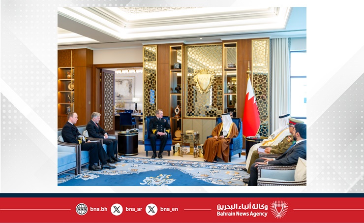 سمو ولي العهد نائب القائد الأعلى للقوات المسلحة رئيس مجلس الوزراء يؤكد على ما يجمع مملكة البحرين والمملكة المتحدة من شراكة استراتيجية تشهد على الدوام تقدما وتطورا في مختلف المجالات