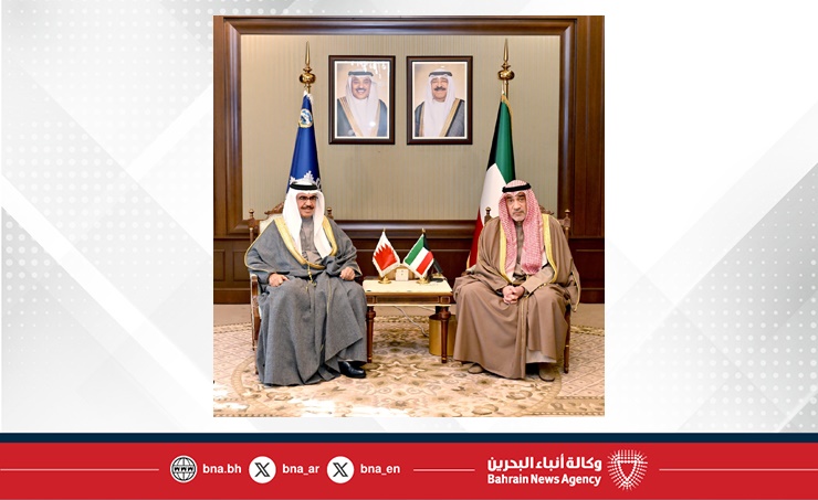 أمير دولة الكويت يستقبل وزير الداخلية