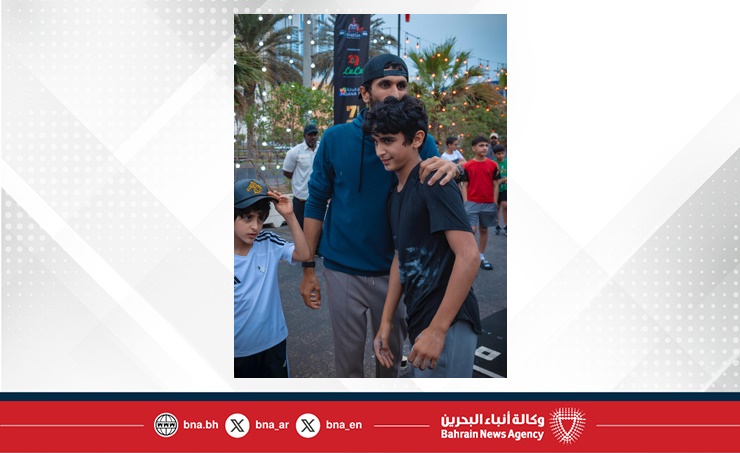 سمو الشيخ ناصر بن حمد آل خليفة يتابع مشاركة أنجال سموه في مهرجان سبارتان الرياضي