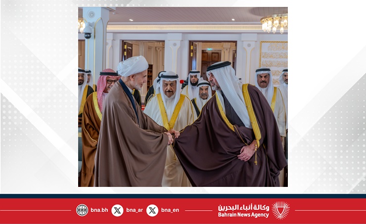 جلالة الملك المعظم ينيب سمو الشيخ عبدالله بن حمد لافتتاح جامع عيسى الكبير في مدينة المحرق