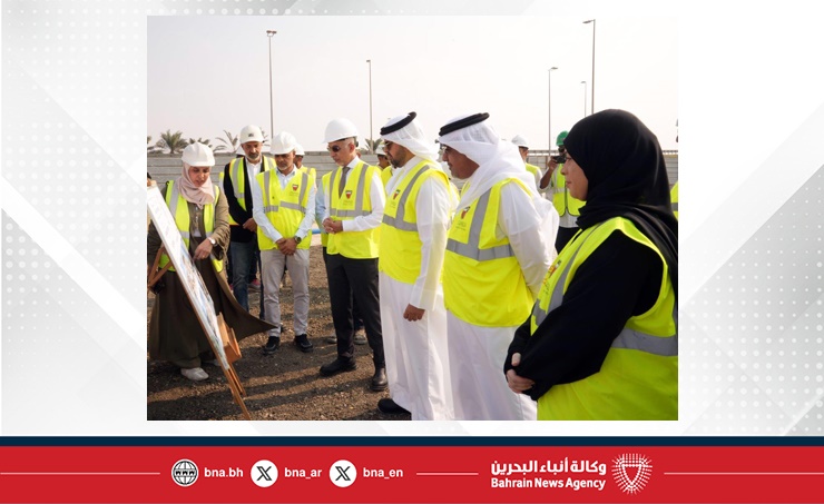 وزارة الأشغال تعلن بدء أعمال مشروع تطوير الخط الرئيسي الناقل لمياه الصرف الصحي على طول شارع الشيخ عيسى بن سلمان