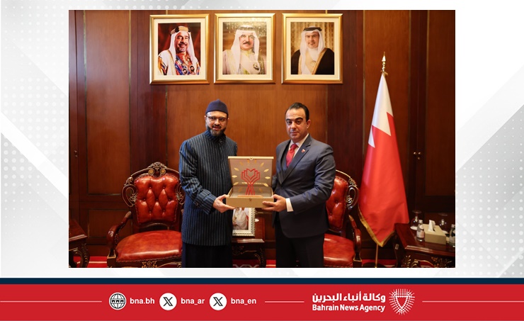 نائب رئيس مجلس أمناء مركز الملك حمد العالمي للتعايش والتسامح يستقبل رئيس المجلس الأعلى لمنظمة منهاج القرآن الدولية