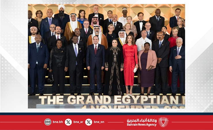 نيابة عن جلالة الملك المعظم.. سمو ولي العهد رئيس مجلس الوزراء يحضر حفل افتتاح المتحف المصري الكبير بجمهورية مصر العربية ويؤكد: المتحف المصري الكبير يوثق مسيرة الحضارة المصرية ويبرز أهمية الثقافة بوصفها ركيزة لتعزيز التقارب الإنساني