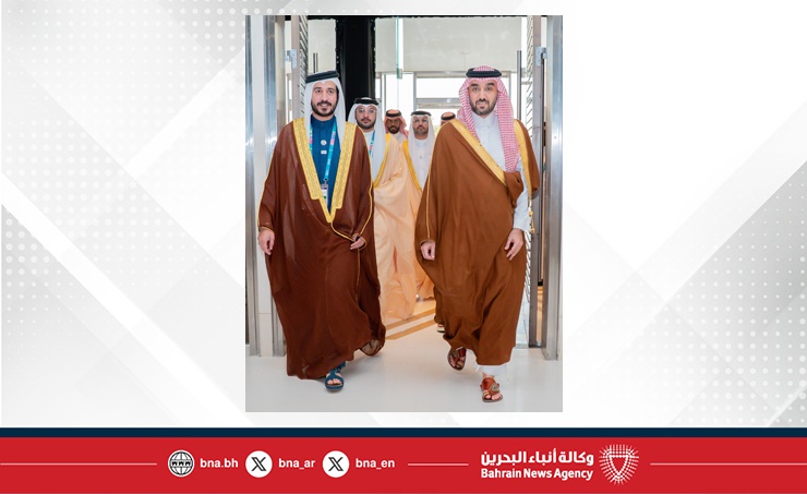 خالد بن حمد يهنئ جلالة الملك وولي العهد رئيس الوزراء بحصول البحرين على شرف استضافة دورة الألعاب العربية 2027