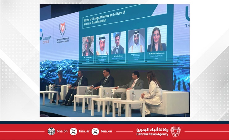 وزير المواصلات والاتصالات يشارك في أعمال النسخة التاسعة عشرة من مؤتمر قبرص العالمي للملاحة