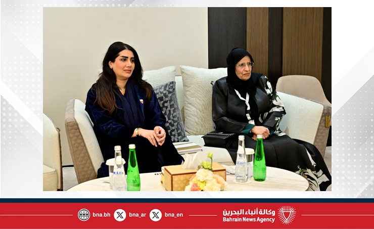على هامش أعمال الدورة الثانية من منتدى النساء البرلمانيات ... رئيس المجلس الوطني الاتحادي الإماراتي يستقبل وفد الشعبة البرلمانية لمملكة البحرين