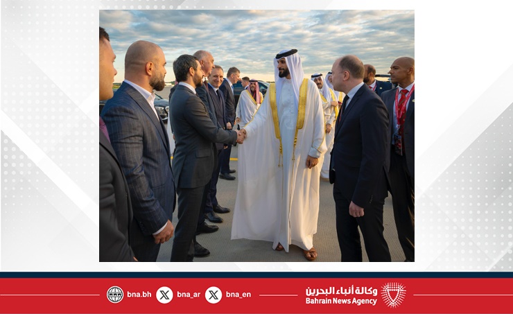 سمو الشيخ ناصر بن حمد آل خليفة يغادر روسيا بعد مشاركة مملكة البحرين في منتدى سانت بطرسبرغ الاقتصادي الدولي