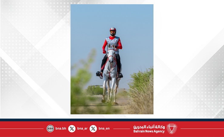 سمو الشيخ ناصر بن حمد آل خليفة يتصدر السباق الدولي التأهيلي للقدرة في دبي استعدادا لبطولة العالم