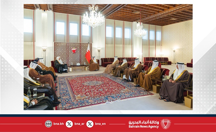 سمو ولي العهد رئيس مجلس الوزراء: مملكة البحرين بقيادة جلالة الملك المعظم تحرص على تعزيز أواصر العمل الخليجي المشترك ودعم كافة المبادرات التي ترفد مسيرة مجلس التعاون لدول الخليج العربية