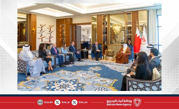 HRH the Crown Prince and Prime Minister meets with Group Chairman of ...