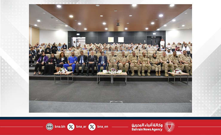 الخدمات الطبية الملكية تحتفل بحصول المستشفى العسكري ومستشفى الملك حمد الجامعي على الاعتماد الماسي من نهرا