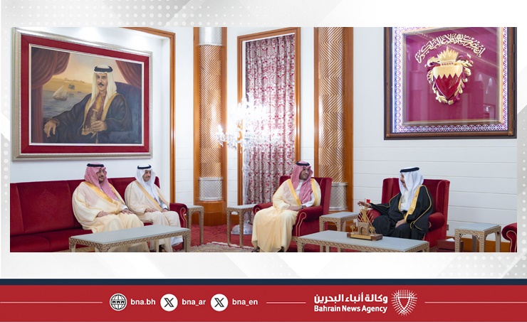 جلالة الملك المعظم يستقبل صاحب السمو الملكي الأمير تركي بن محمد بن فهد بن عبد العزيز آل سعود