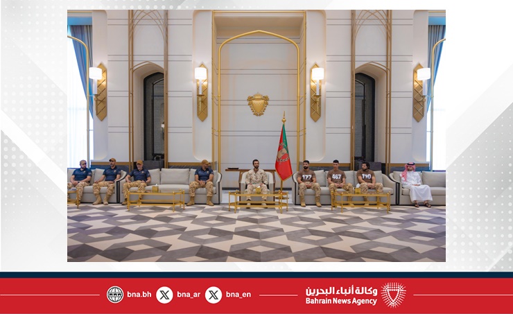 استقبل فريق عمل البرنامج والمشاركين .. ناصر بن حمد: النسخة الثانية من برنامج قدها أثبتت قوة الإرادة وروح التحدي لدى الشباب البحريني