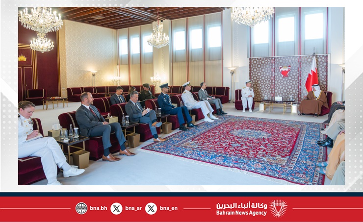نائب جلالة الملك ولي العهد يؤكد على ما يربط مملكة البحرين والولايات المتحدة الأمريكية من علاقات صداقةٍ وطيدة وشراكةٍ استراتيجيةٍ وثيقة تشهد كافة مساراتها تقدمًا وتطورًا مستمرًا