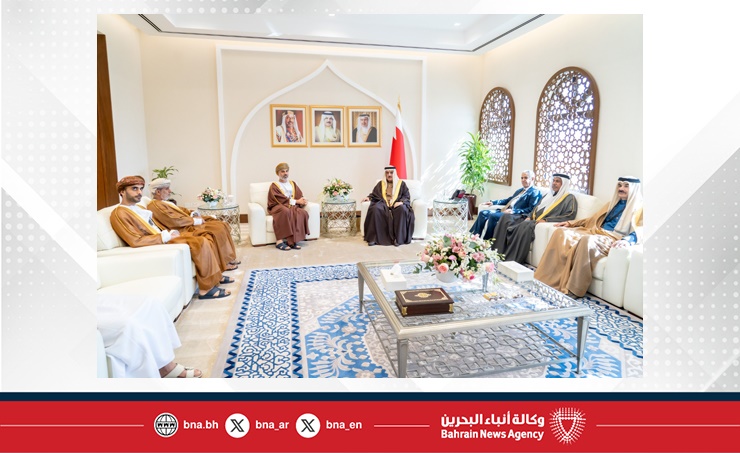 رئيس مجلس النواب يستقبل رئيس مجلس الشورى العماني