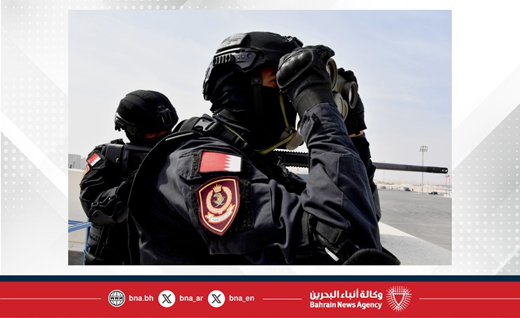 يقام حاليا في قطر.. قوات شرطة البحرين المشاركة في تمرين أمن الخليج العربي 4 تواصل أعمالها في اطار التدريبات الميدانية