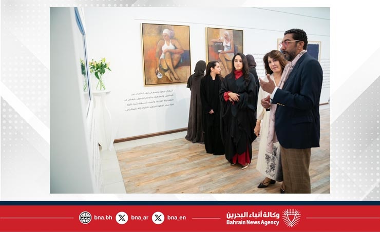 قرينة ملك البلاد المعظم ترعى المعرض الفني المقام بمناسبة يوم المرأة البحرينية بالتعاون مع بحرين جاليري