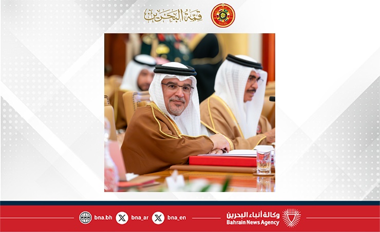 سمو ولي العهد رئيس مجلس الوزراء وسمو ولي العهد رئيس مجلس الوزراء بالمملكة العربية السعودية يترأسان اجتماع مجلس التنسيق البحريني السعودي