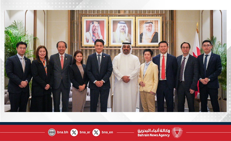 وزير المالية والاقتصاد الوطني يستقبل القنصل الفخري لمملكة البحرين في هونغ كونغ