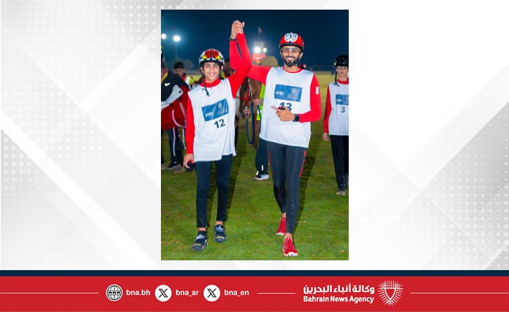 بمشاركة أنجال سموه وعبدالله بن خالد بن حمد..ناصر بن حمد يشارك في السباق التأهيلي الدولي للقدرة