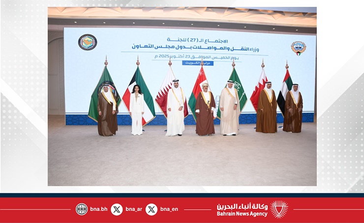 وزير المواصلات والاتصالات يشارك في الاجتماع السابع والعشرين للجنة الوزارية للنقل والمواصلات بدول مجلس التعاون في دولة الكويت