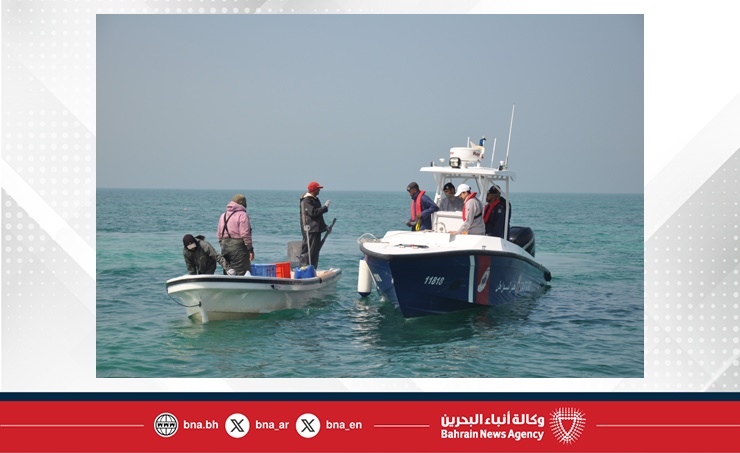 خفر السواحل تنفذ حملة توعوية بحرية بالتعاون مع بابكو إنرجيز ضمن مشروع المسح البحري ثلاثي الأبعاد