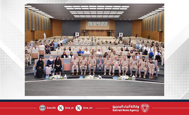 الخدمات الطبية الملكية تحتفل بحصول المستشفى العسكري ومستشفى الملك حمد الجامعي على الاعتماد الماسي من نهرا