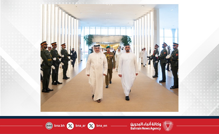 سمو ولي العهد رئيس مجلس الوزراء يصل إلى دولة الإمارات العربية المتحدة في زيارة أخوية