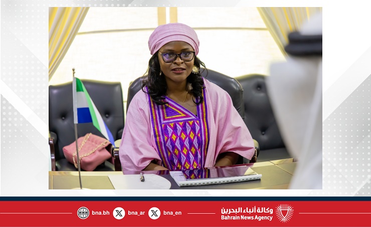 وزير التربية والتعليم يستقبل وزيرة التعليم الفني والعالي بجمهورية سيراليون