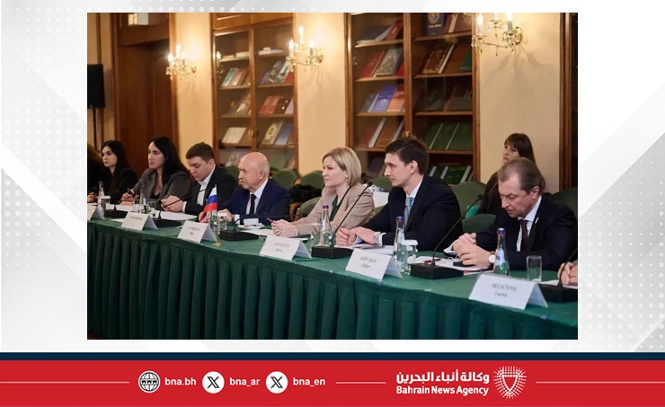 وزير الصناعة والتجارة يترأس الجانب البحريني في الاجتماع الرابع للجنة البحرينية ـ الروسية للتعاون التجاري والاقتصادي والعلمي والتكنولوجي بموسكو