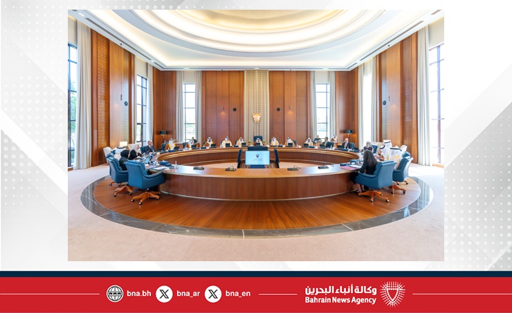 HRH the Crown Prince and Prime Minister chairs the weekly Cabinet meeting