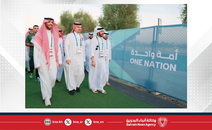 أشاد بأداء منتخب الكرة الطائرة..خالد بن حمد يزور القرية الرياضية لدورة ألعاب التضامن الإسلامي ويلتقي المنتخبات والبعثة الإدارية