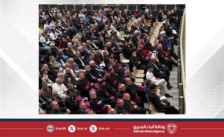 رئيس مجلس أمناء مركز الملك حمد العالمي للتعايش والتسامح يشارك في احتفال الذكرى الستين لوثيقة نوسترا أيتاتي بالفاتيكان رئيس مجلس أمناء مركز الملك حمد العالمي للتعايش والتسامح يشارك في احتفال الذكرى الستين لوثيقة نوسترا أيتاتي بالفاتيكان