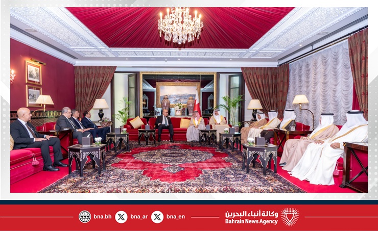 نائب رئيس المجلس الأعلى للقضاء ووزير العدل والشؤون الإسلامية والأوقاف يستقبلان عددا من رؤساء الوفود القضائية والعدلية المشاركة في منتدى الملك حمد للعدالة